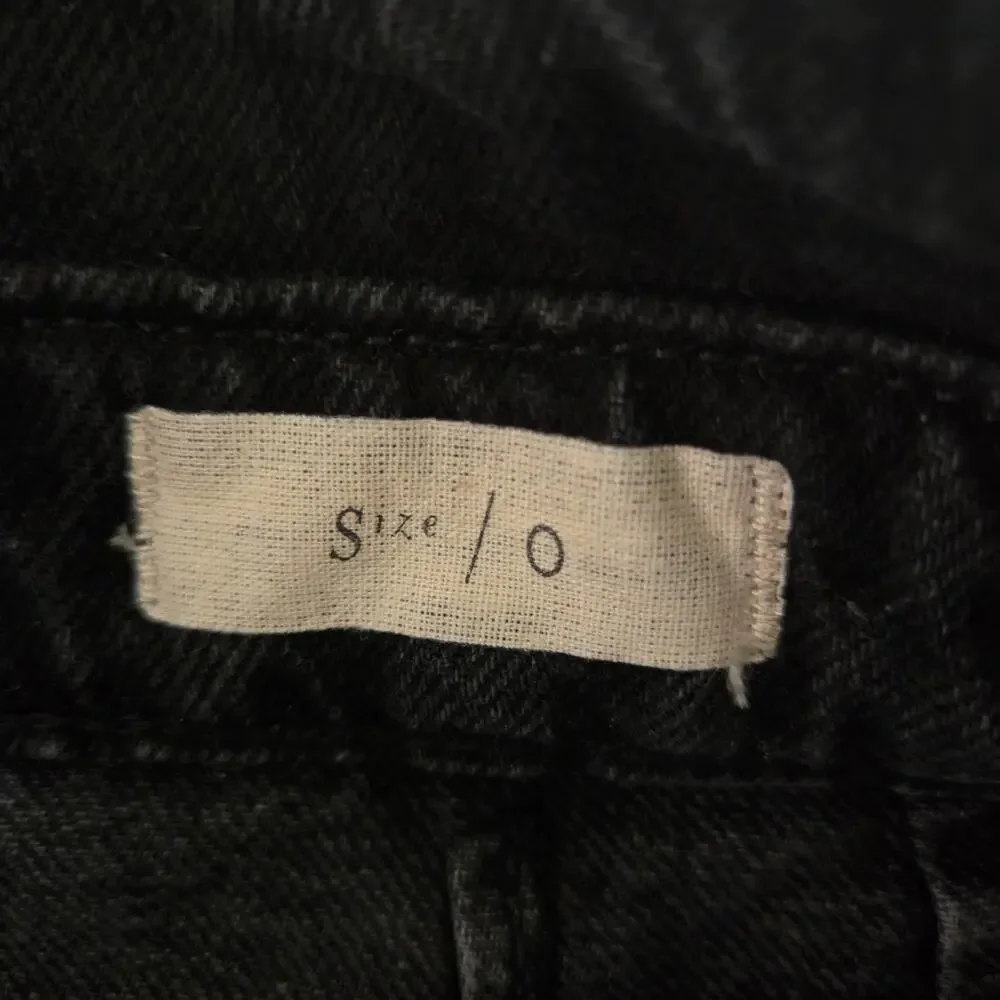 Pilcro and the Letterpress Anthropologie Button Up High Waist Denim Skirt